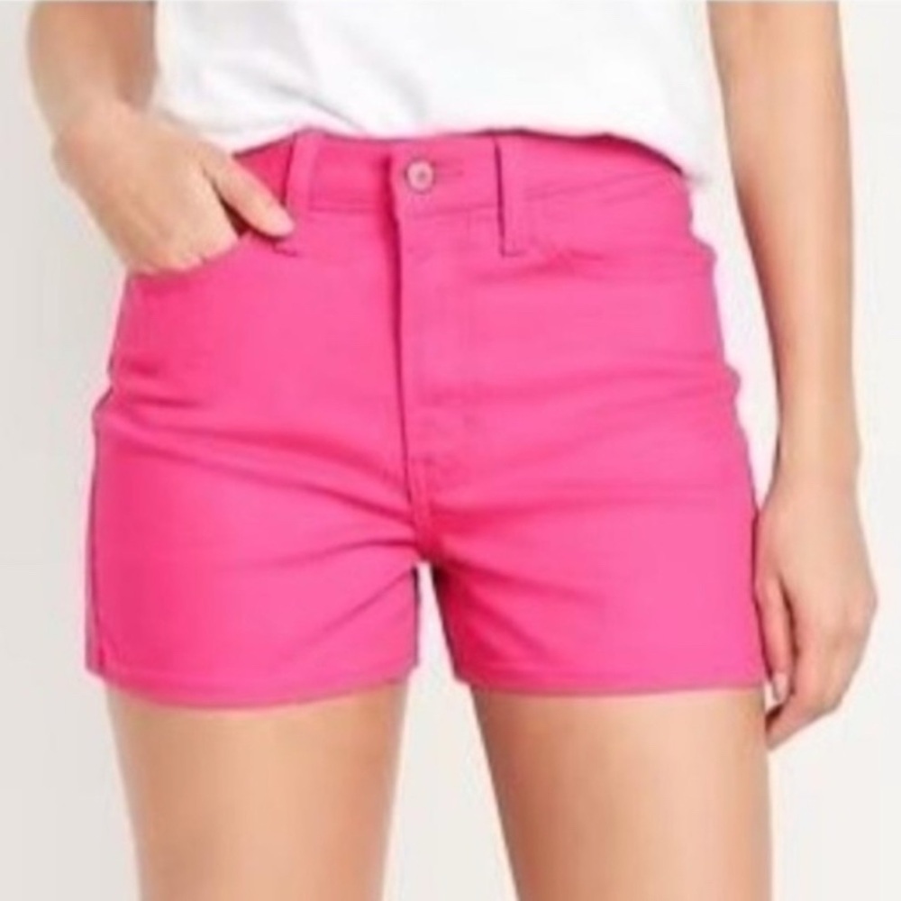 🌸 Old Navy Plus Hot Pink Plus Size Shorts – Size 28 Regular
